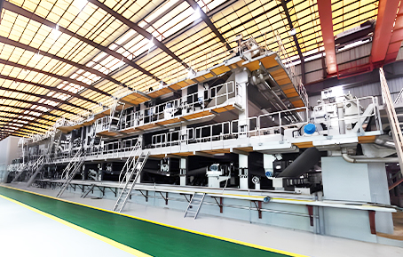 Test-liner paper machine