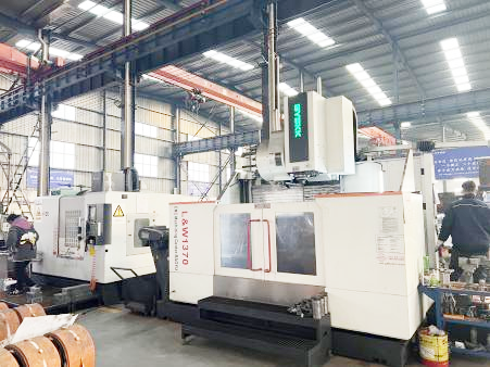 VMC850-CNC traveling table vertical machining center