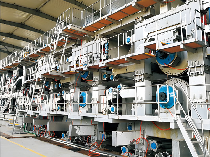 Test-liner paper machine