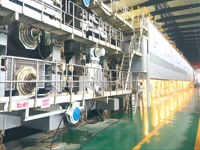 Duplex board paper machine