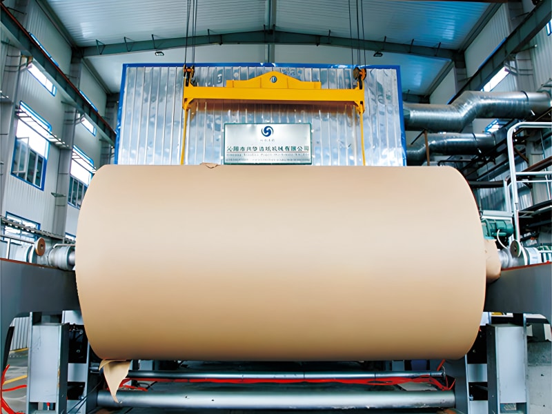Test-liner paper machine
