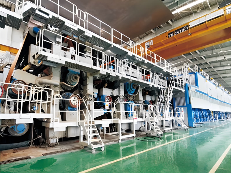 Test-liner paper machine