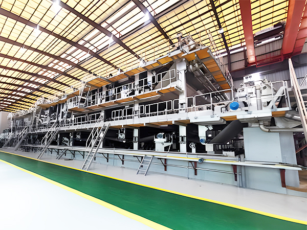 Test-liner paper machine